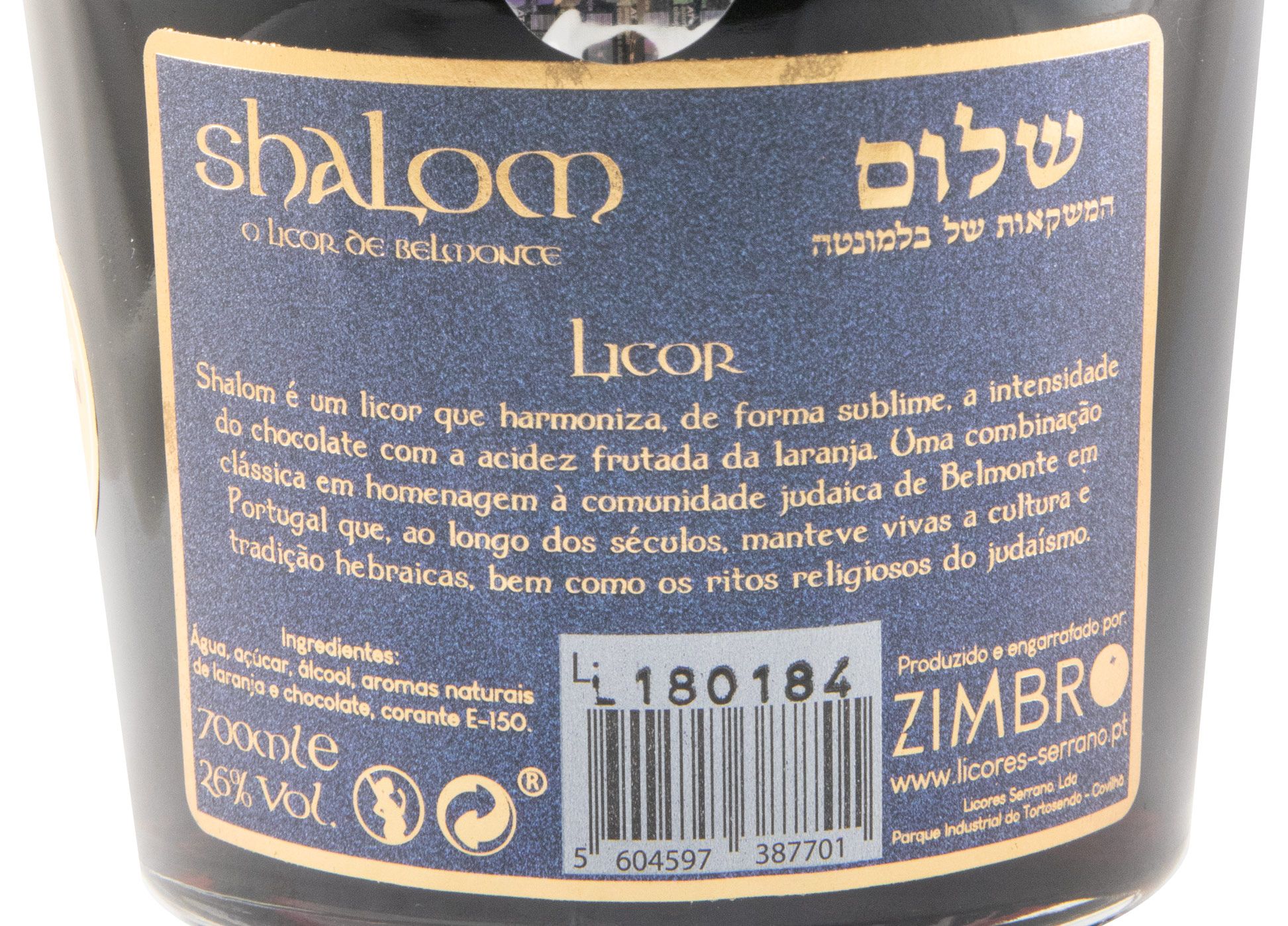 Licor de Belmonte Shalom