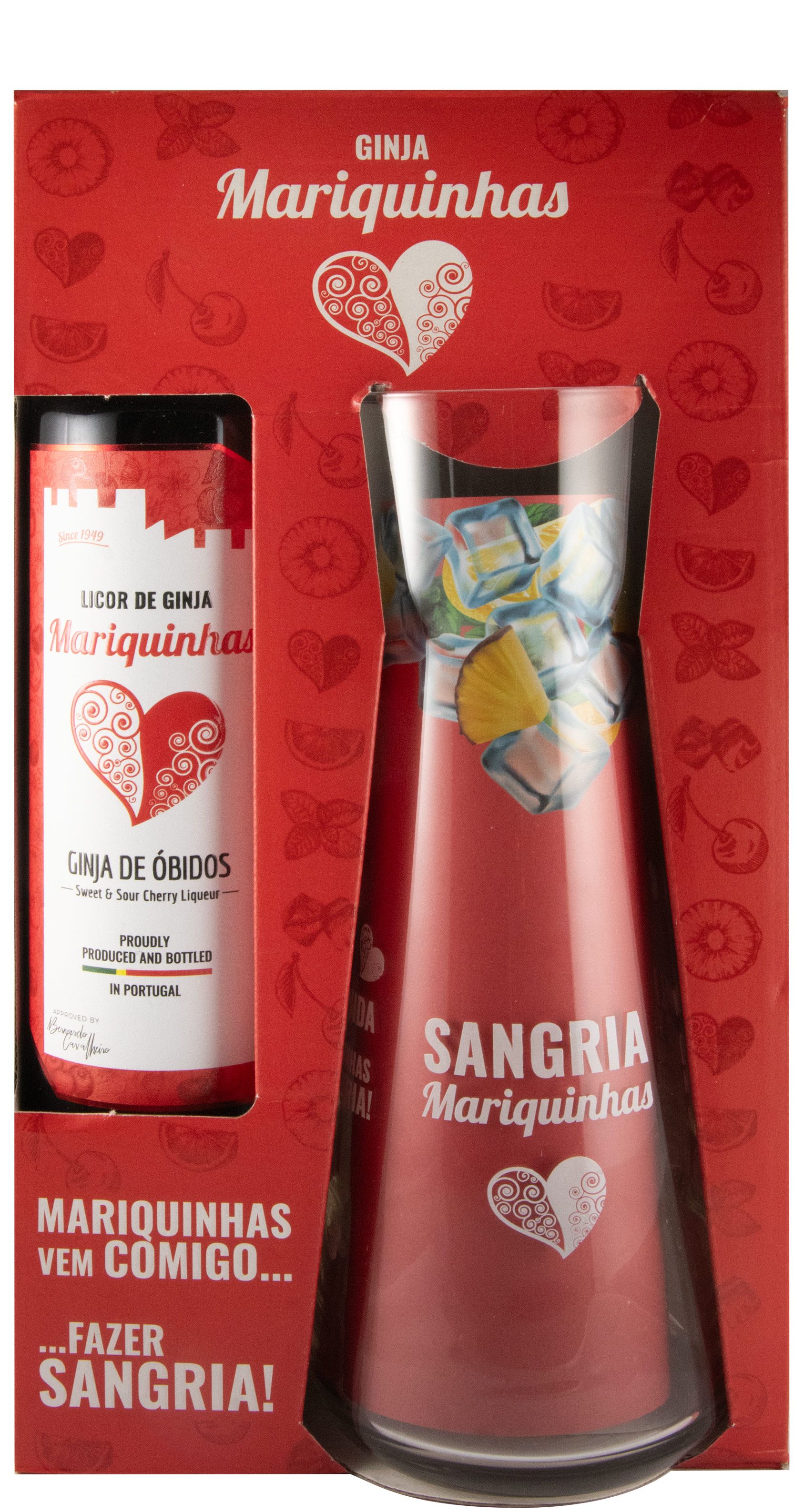 Licor de Ginja Mariquinhas c/Jarro de Sangria