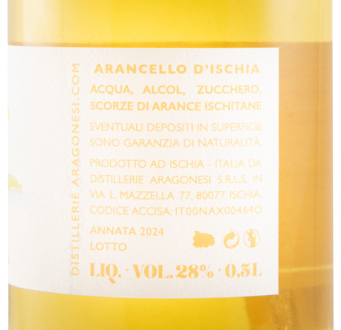 Licor Arancello D'Ischia 50cl