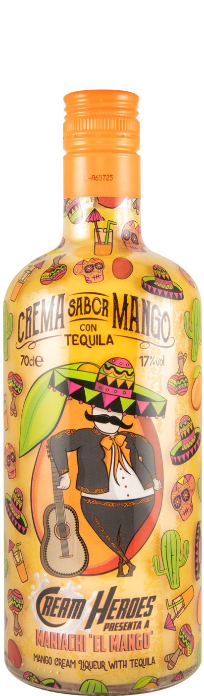 Licor de Tequila Cream Heroes Manga