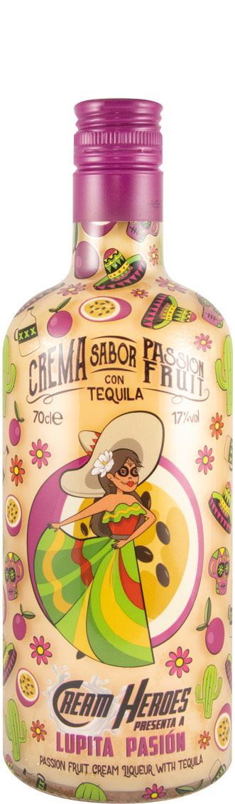 Tequila Liqueur Cream Heroes Passion Fruit