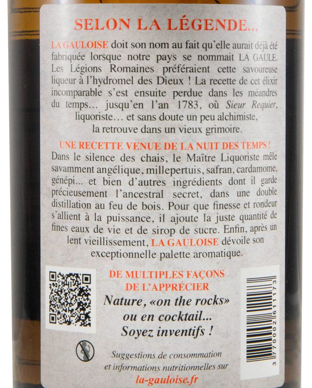 Liqueur La Gauloise Yellow