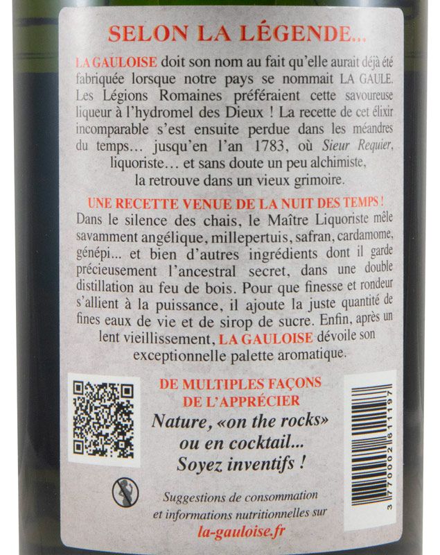 Licor La Gauloise Verde