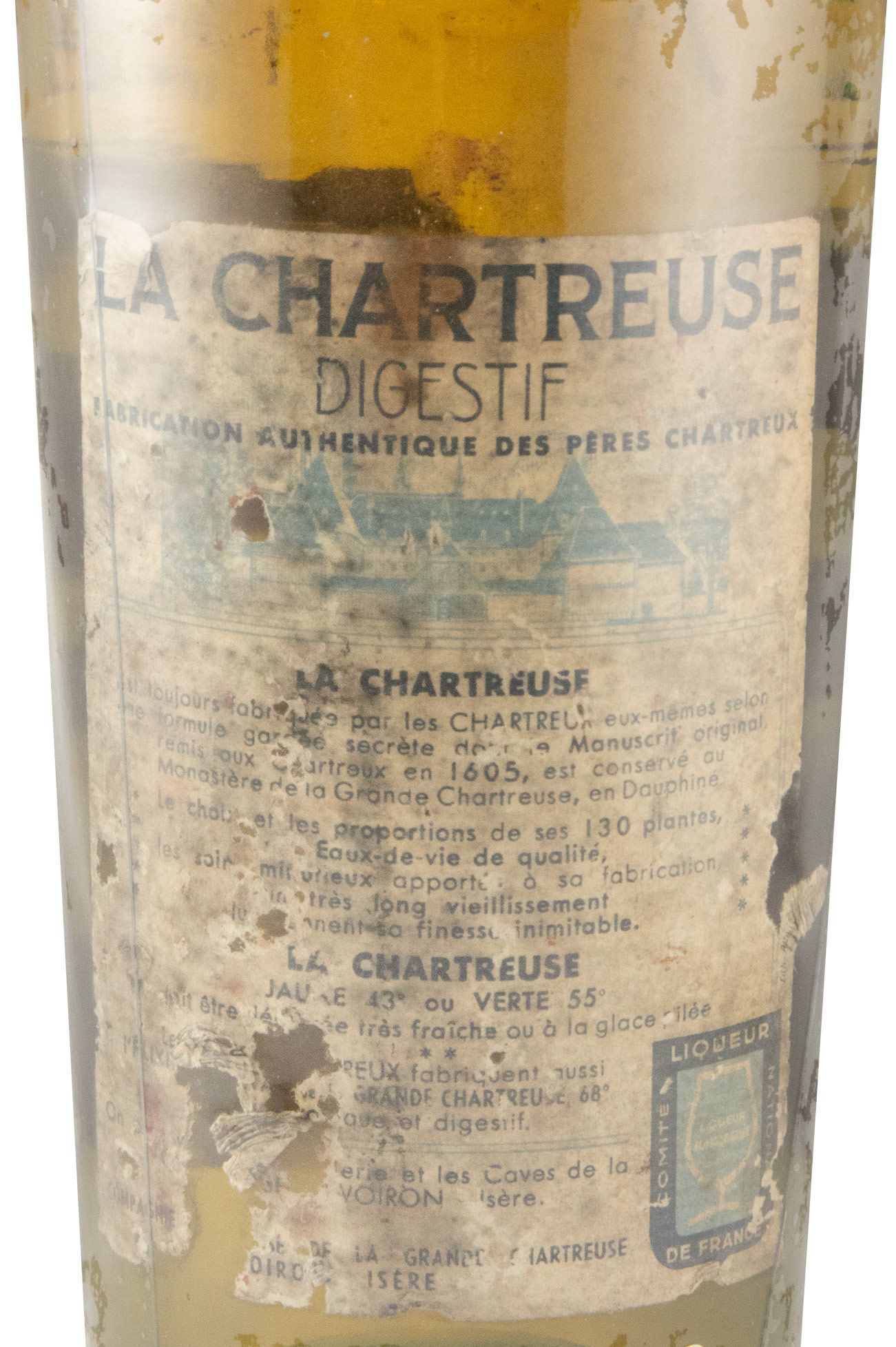 Liqueur Chartreuse Pères Chartreux