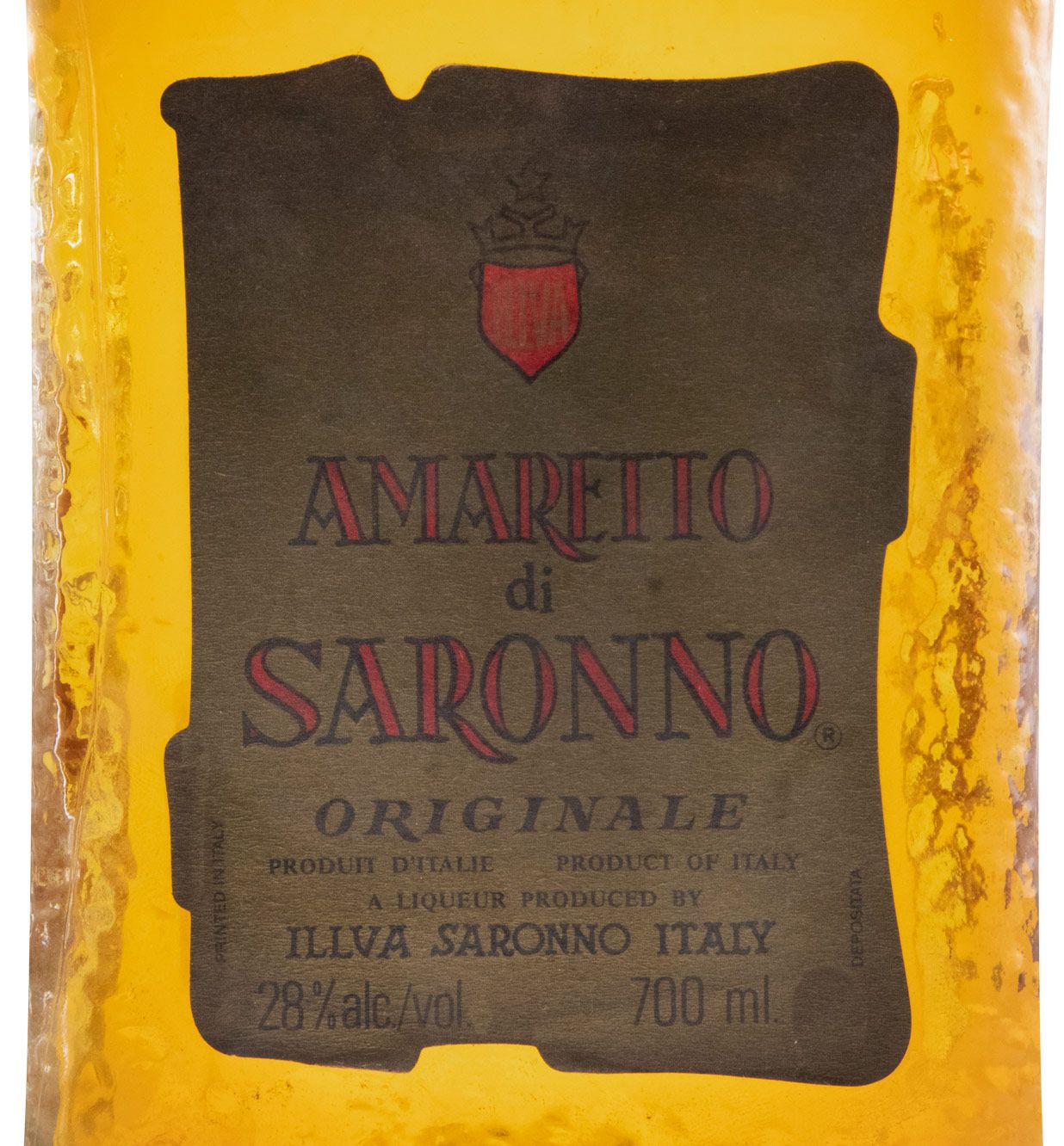 Disaronno Amaretto (former bottle)