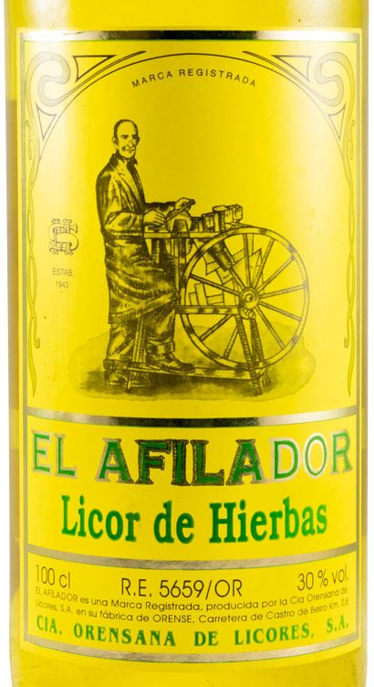 Licor de Hierbas El Afilador 1L