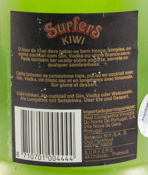 Licor de Kiwi Surfers
