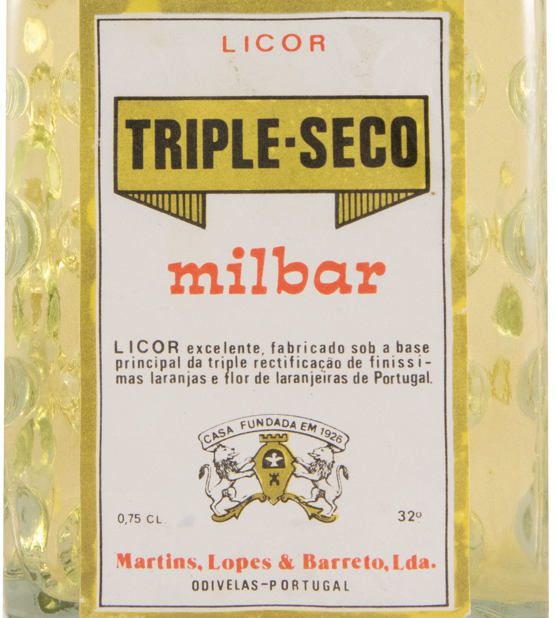 Triple Seco Milbar 75cl