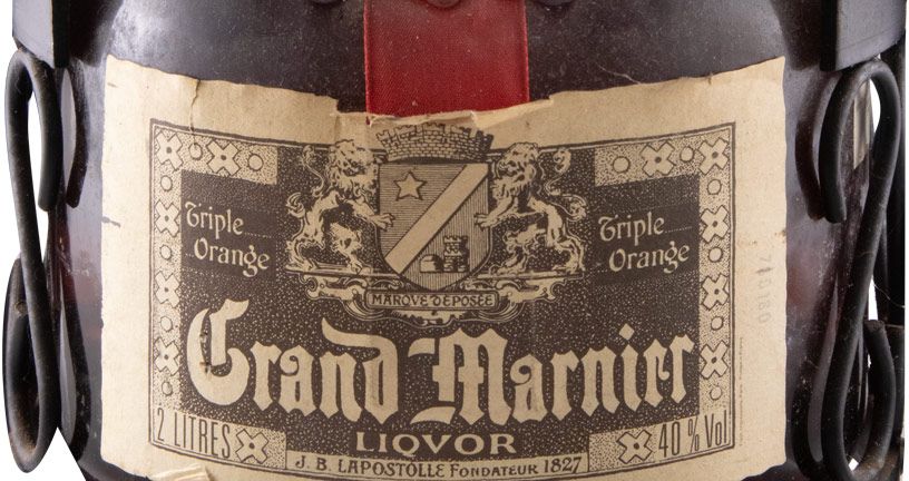 Cognac Grand Marnier Cordon Rouge c/Suporte 2L