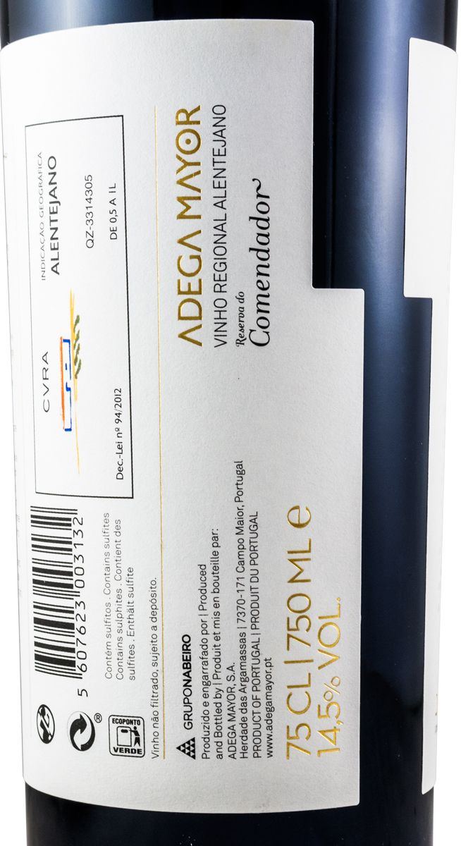 2013 Adega Mayor Reserva do Comendador tinto