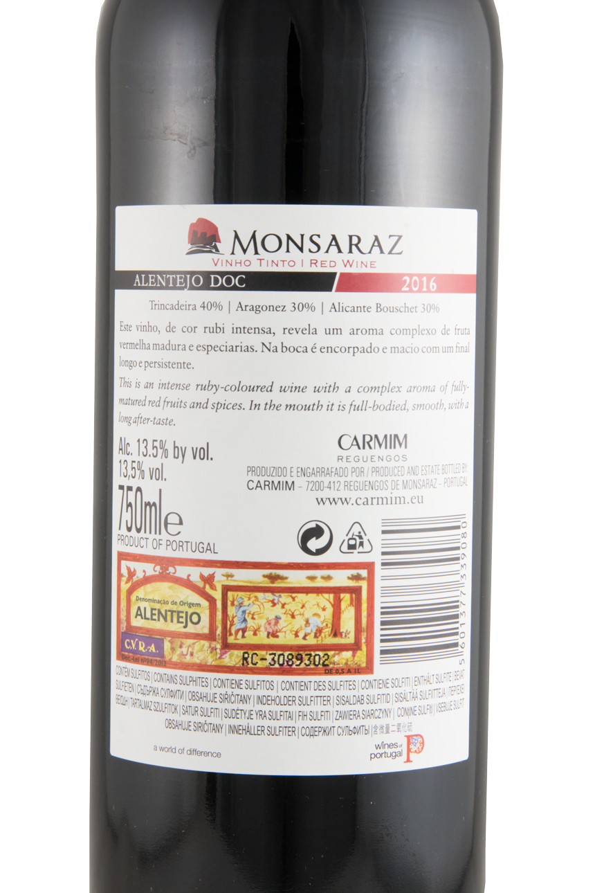 2016 Monsaraz tinto