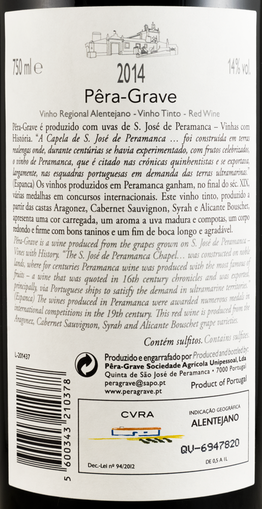 2014 Pêra-Grave tinto