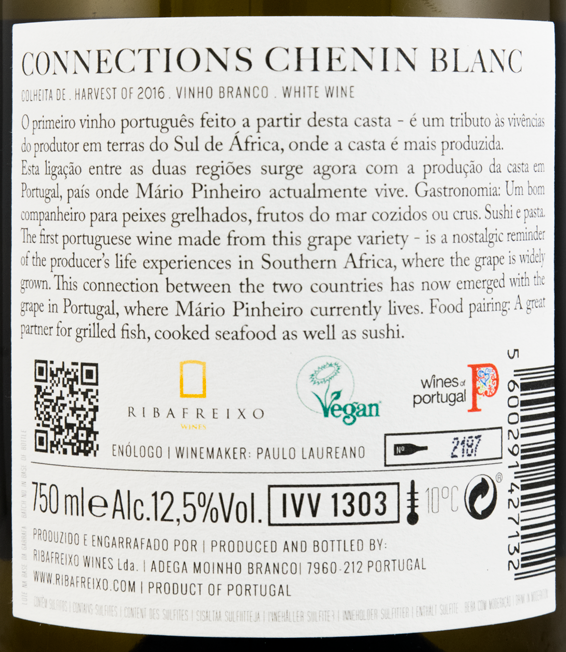 2016 Connections Chenin Blanc Mário Pinheiro white