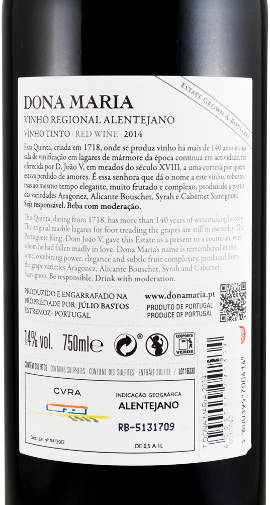 2014 Júlio Bastos Dona Maria red