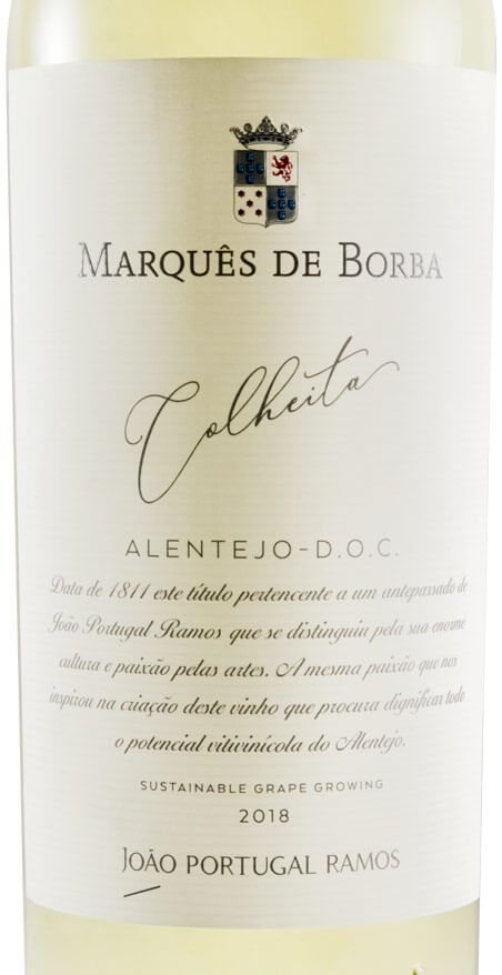 2018 João Portugal Ramos Marquês de Borba branco