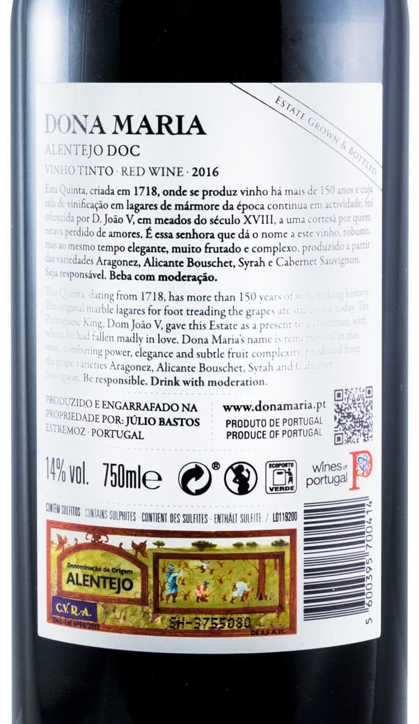 2016 Júlio Bastos Dona Maria red
