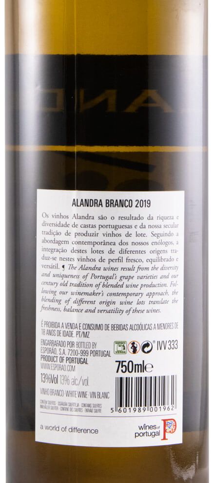 2018 Esporão Alandra branco