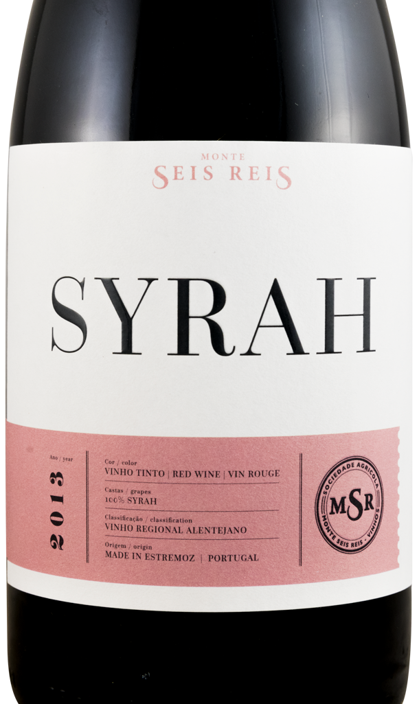 2013 Monte Seis Reis Syrah tinto