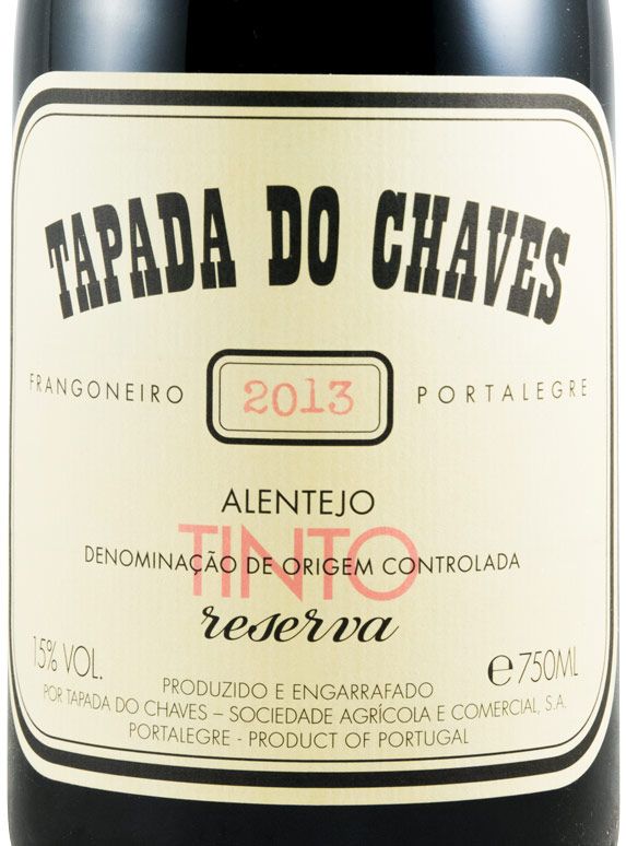 2013 Tapada do Chaves Reserva red