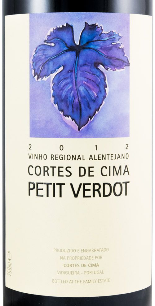 2012 Cortes de Cima Petit Verdot tinto