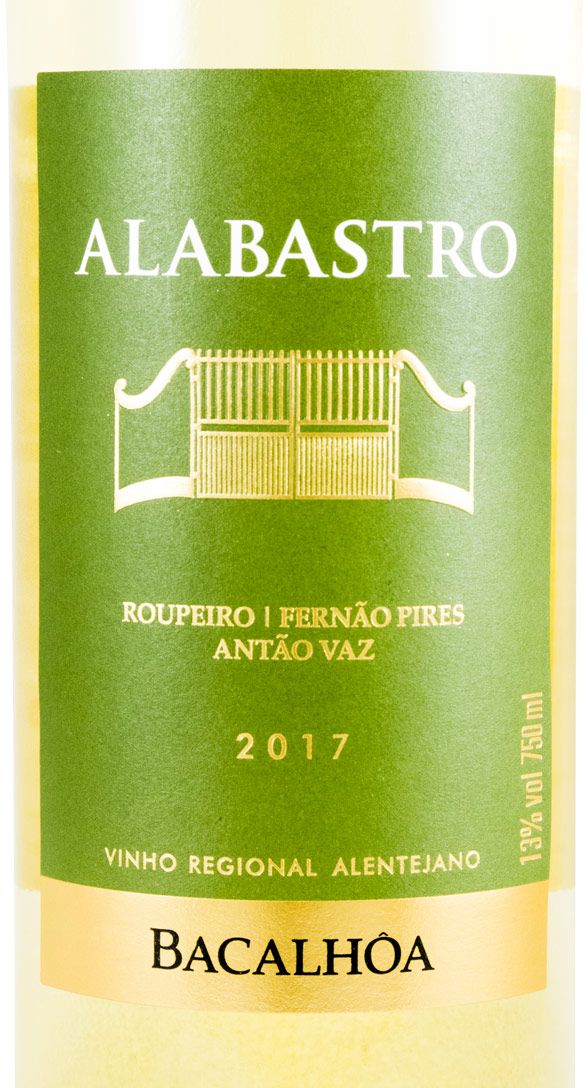 2017 Bacalhôa Alabastro white