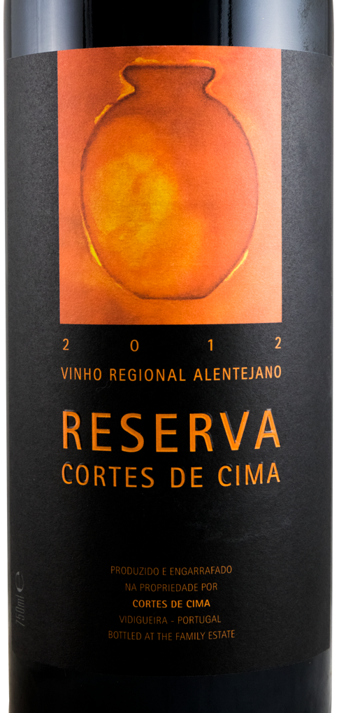 2012 Cortes de Cima Reserva tinto