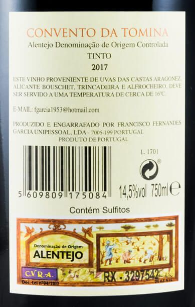 2017 Convento da Tomina tinto