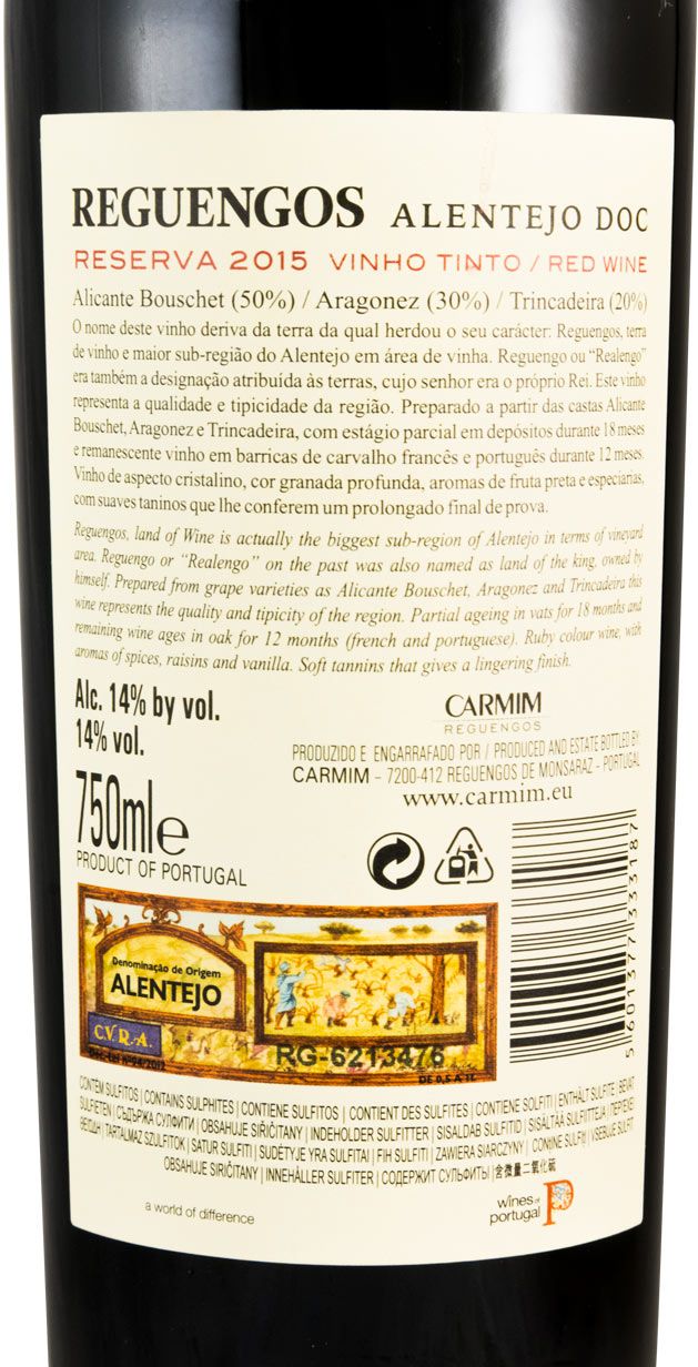 2015 Reguengos Reserva red