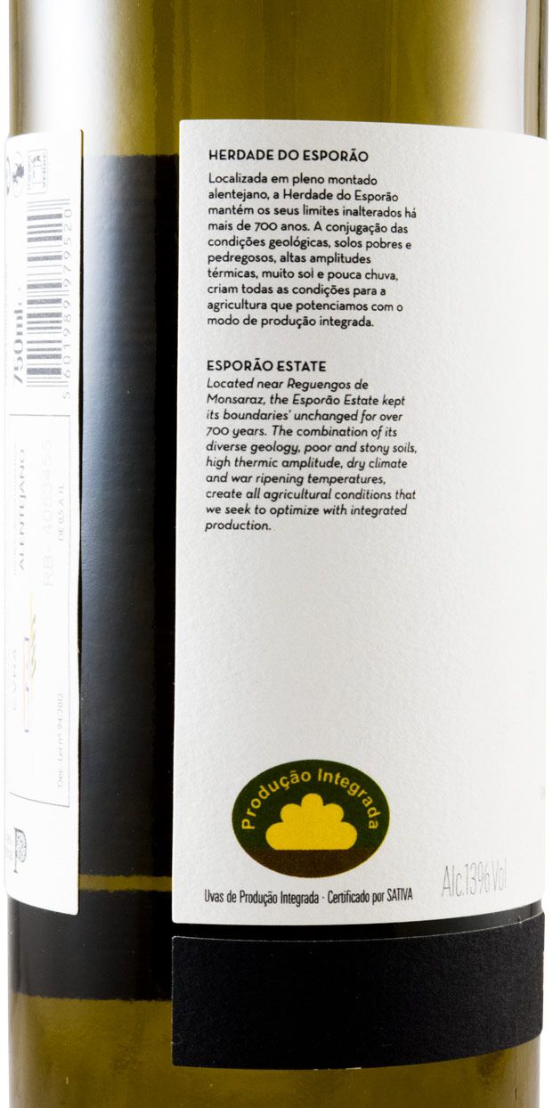 2016 Herdade do Herdade Verdelho white