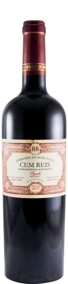 2017 Herdade da Maroteira Cem Reis Syrah Reserva tinto