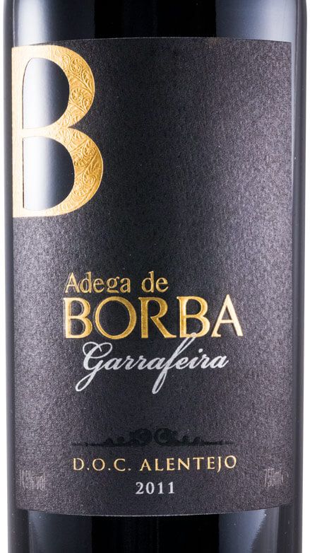 2011 Borba Garrafeira red
