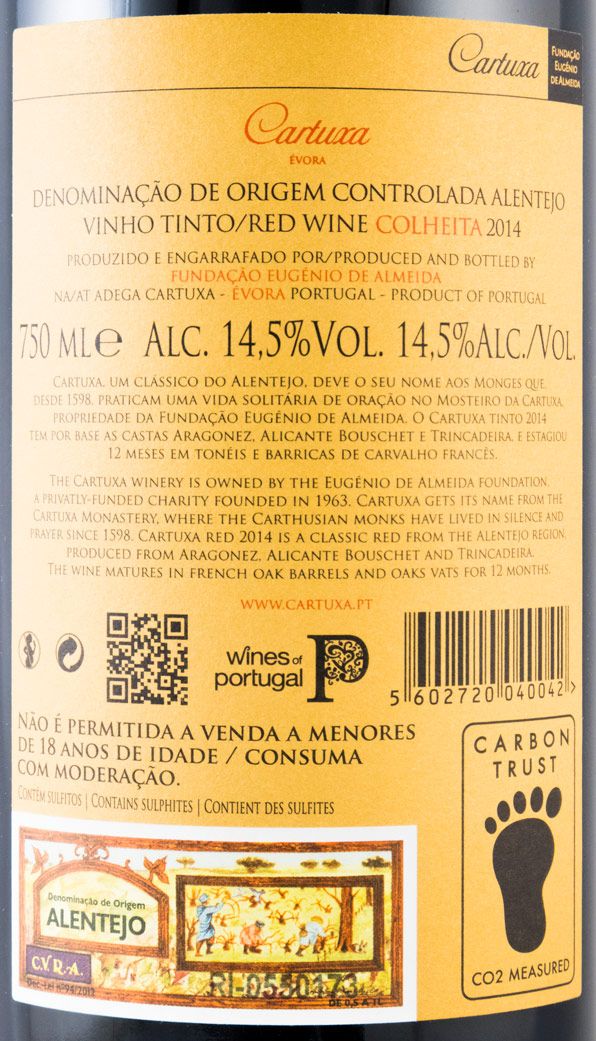2014 Cartuxa tinto