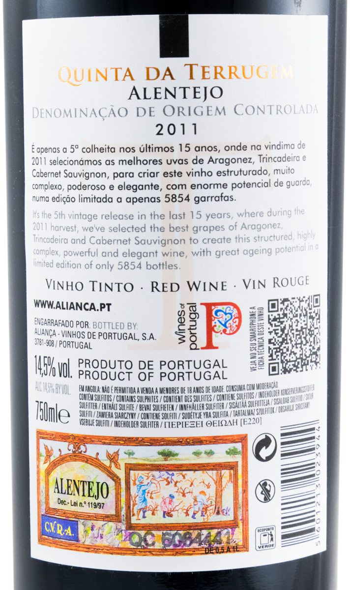 2011 Quinta da Terrugem 