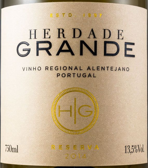 2014 Herdade Grande Reserva branco