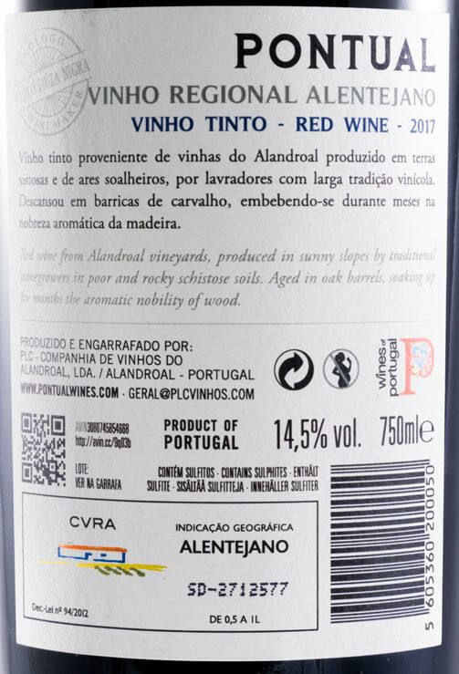 2017 Pontual Syrah tinto