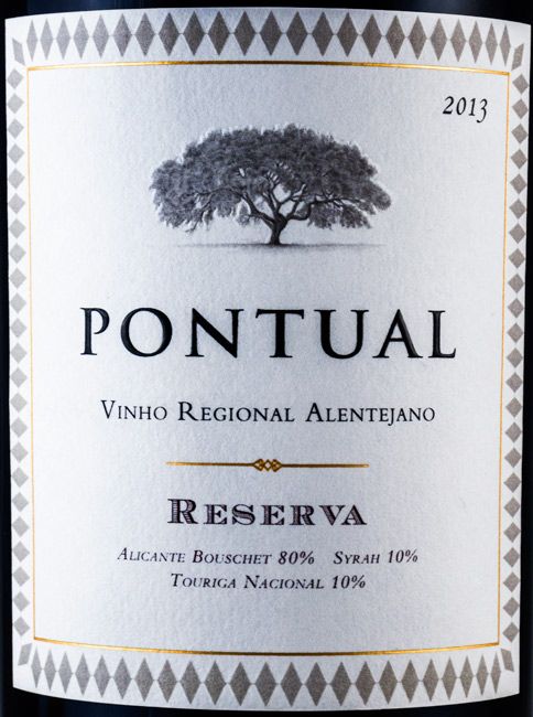 2013 Pontual Reserva red