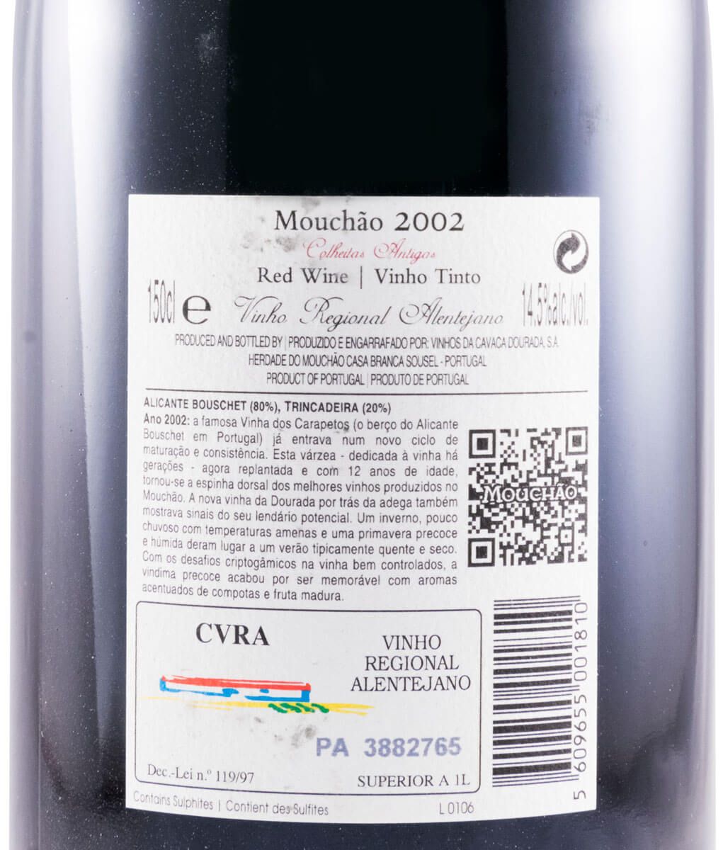 2002 Mouchão Colheitas Antigas tinto 1,5L