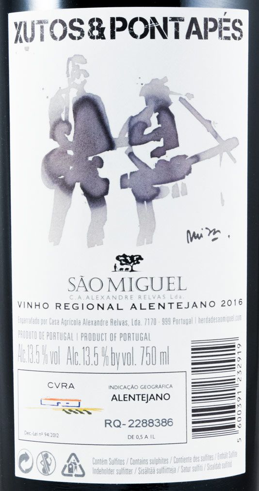 2016 Xutos e Pontapes Herdade São Miguel tinto
