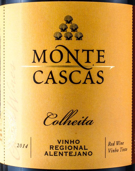 2014 Monte Cascas Alentejo red