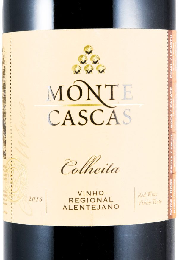 2016 Monte Cascas Alentejo red