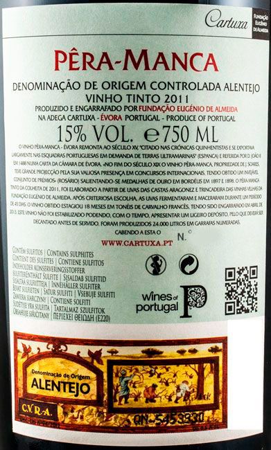 2011 Pêra-Manca tinto