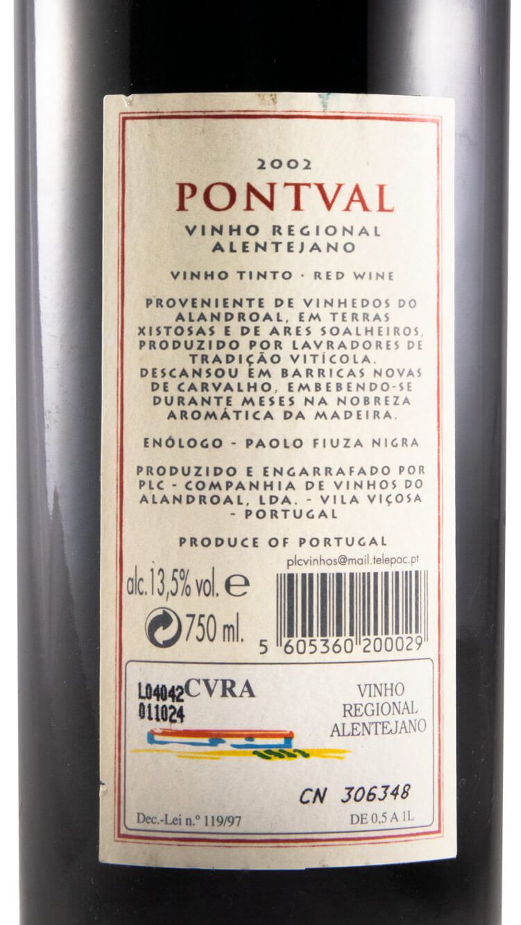 2002 Pontual tinto