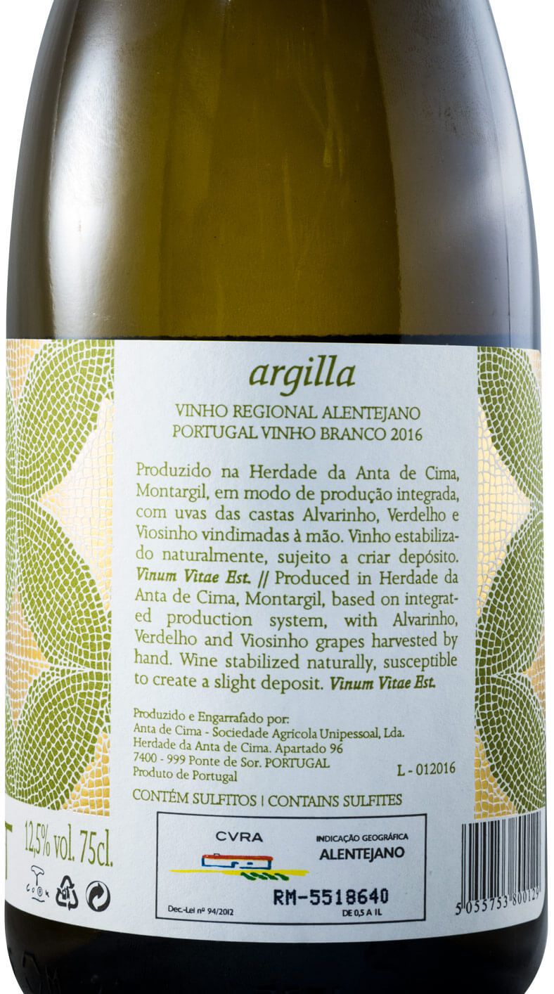 2016 Argilla white