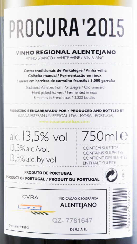 2015 Susana Esteban Procura white