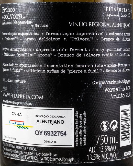 2015 António Maçanita Branco de Pólvora white