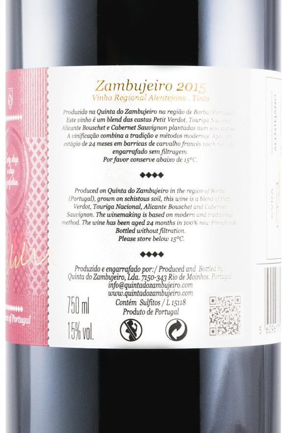2015 Zambujeiro red