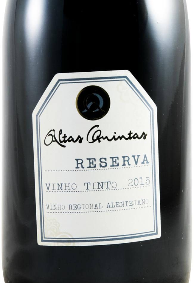 2015 Altas Quintas Reserva tinto