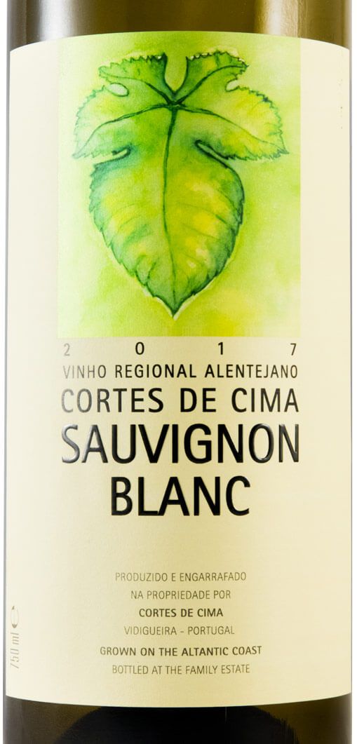 2017 Cortes de Cima Sauvignon Blanc white