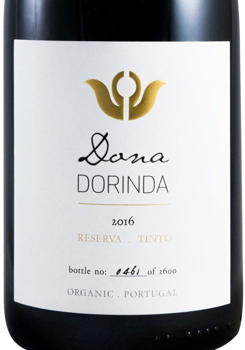 2016 Dona Dorinda Reserva organic red