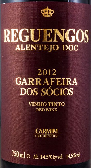 2012 Reguengos Garrafeira dos Sócios tinto